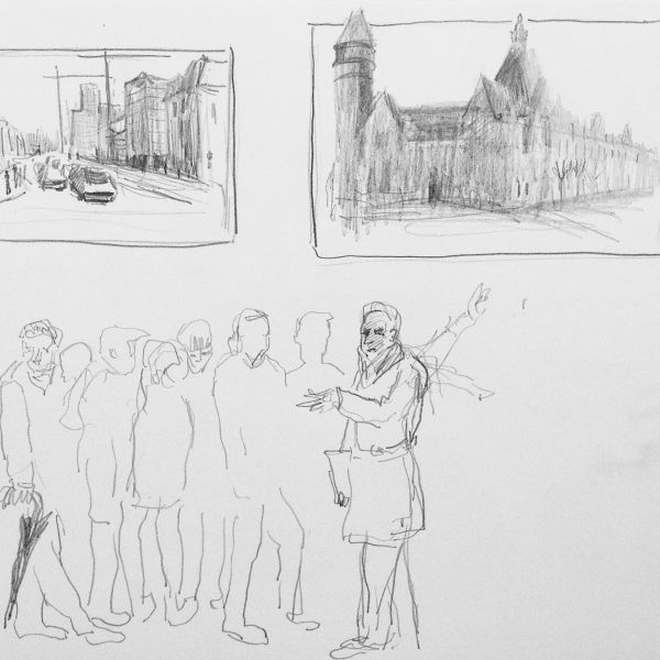 Premier USK international Sketchcrawl à Luxembourg : Urban Sketchers de tous les pays : la ville est à vous !