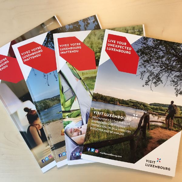 Luxembourg for Tourism : Les brochures touristiques 2018 sont disponibles