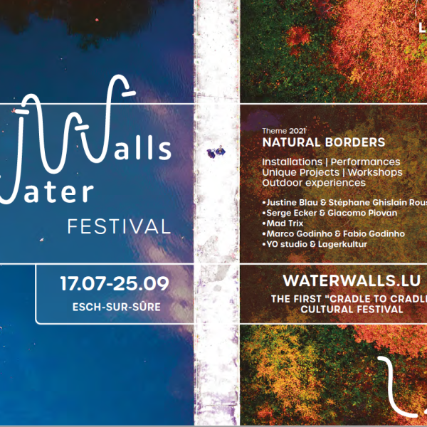 Water Walls : le festival « cradle to cradle » de l’été !