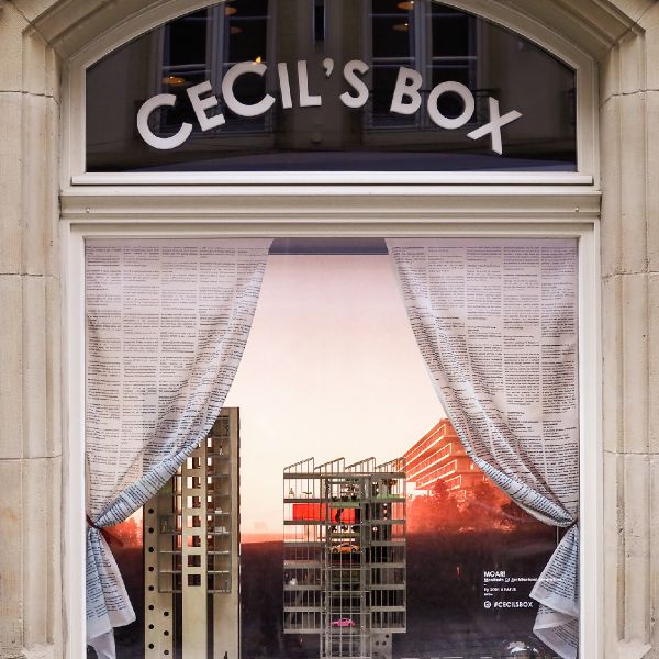 CeCil's Box by 2001 et FATUK au Cercle Cité : Des maquettes pour un manifeste d’architecture