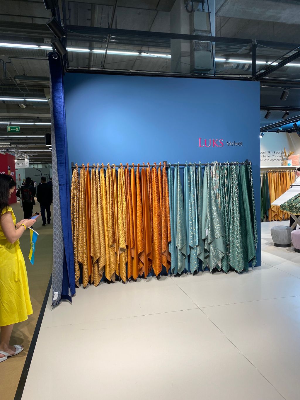 La foire internationale pour les textiles d’intérieur attire à nouveau les visiteurs à Francfort