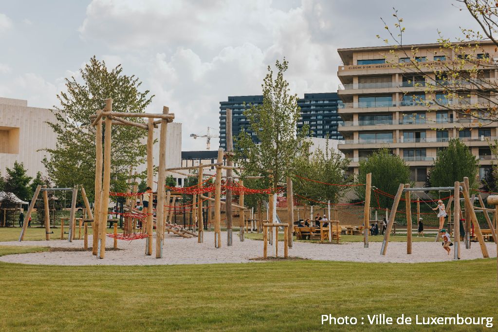 Un nouveau parc pour mieux respirer en ville