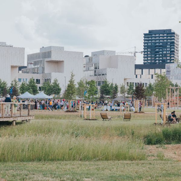 Un nouveau parc pour mieux respirer en ville