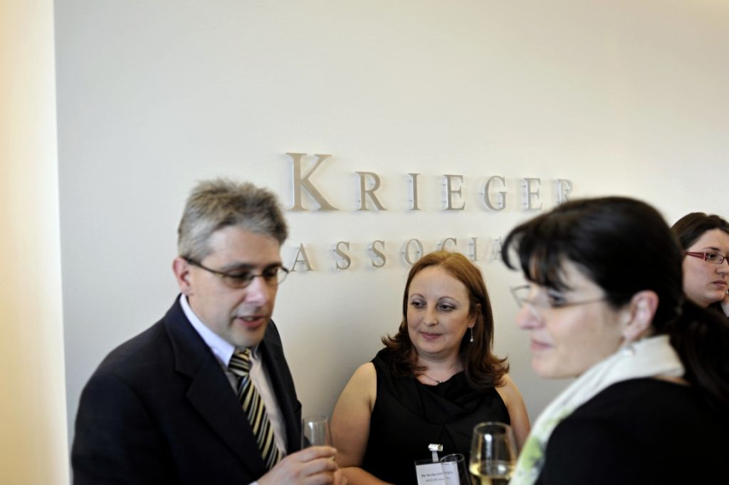 Inauguration des nouveaux bureaux de l'étude Krieger & Associés