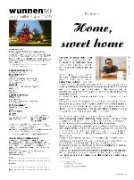 Wunnen 59 - Editorial : Home, sweet home