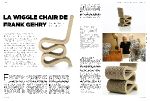 Wunnen 71 - La Wiggle Chair de Frank Gehry : un clin d’œil à l’anti design
